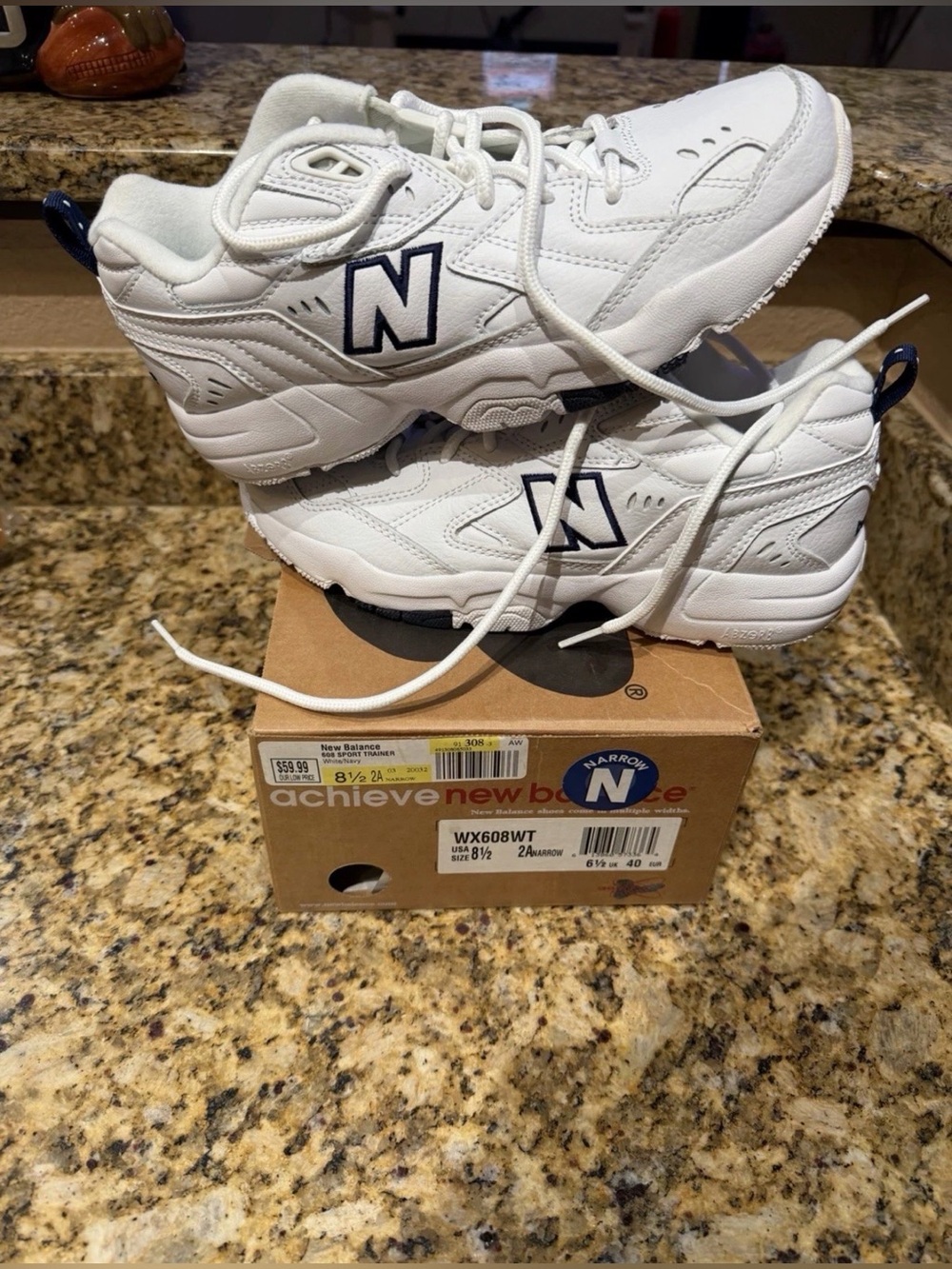 New Balance 608 Sport Trainer Women’s 8.5 Narrow Vintage Y2k Run Wx608wt